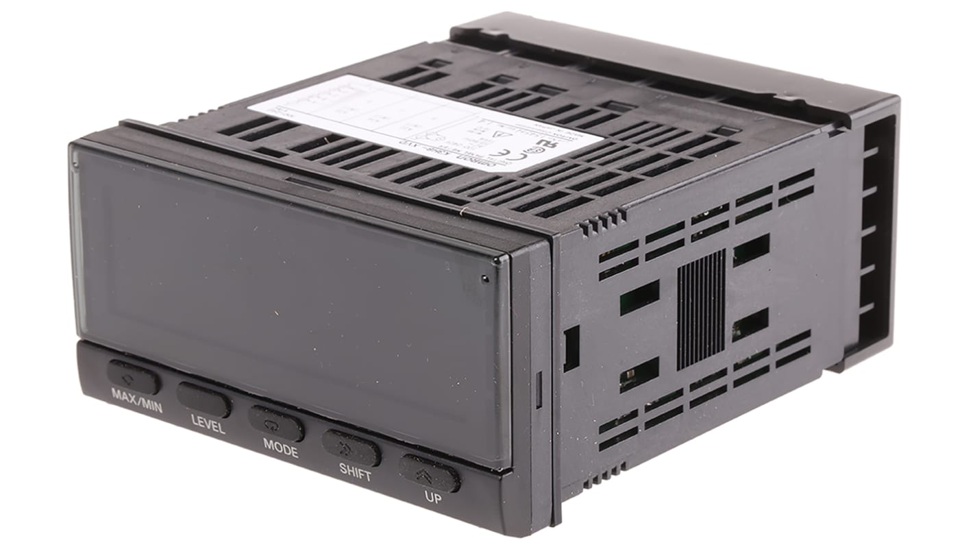 オムロン デジタルパネルメータ, LCD, K3HB-XVD 100/240VAC