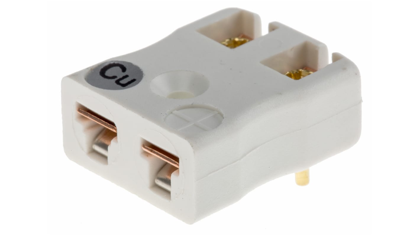 RS PRO, Miniature Miniature PCB Socket Connector for Use with Temperature Sensor, 4mm Probe, IEC, RoHS Compliant