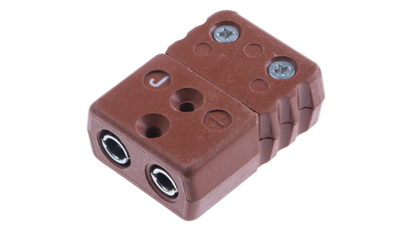 RS PRO Standardgröße Thermoelement-Steckverbinder Steckbuchse für Thermoelement Typ J