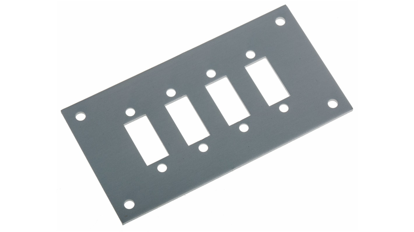 RS PRO, Miniature Thermocouple Panel for Use with Up To 6 Screw In Fascia Sockets, RoHS Standard