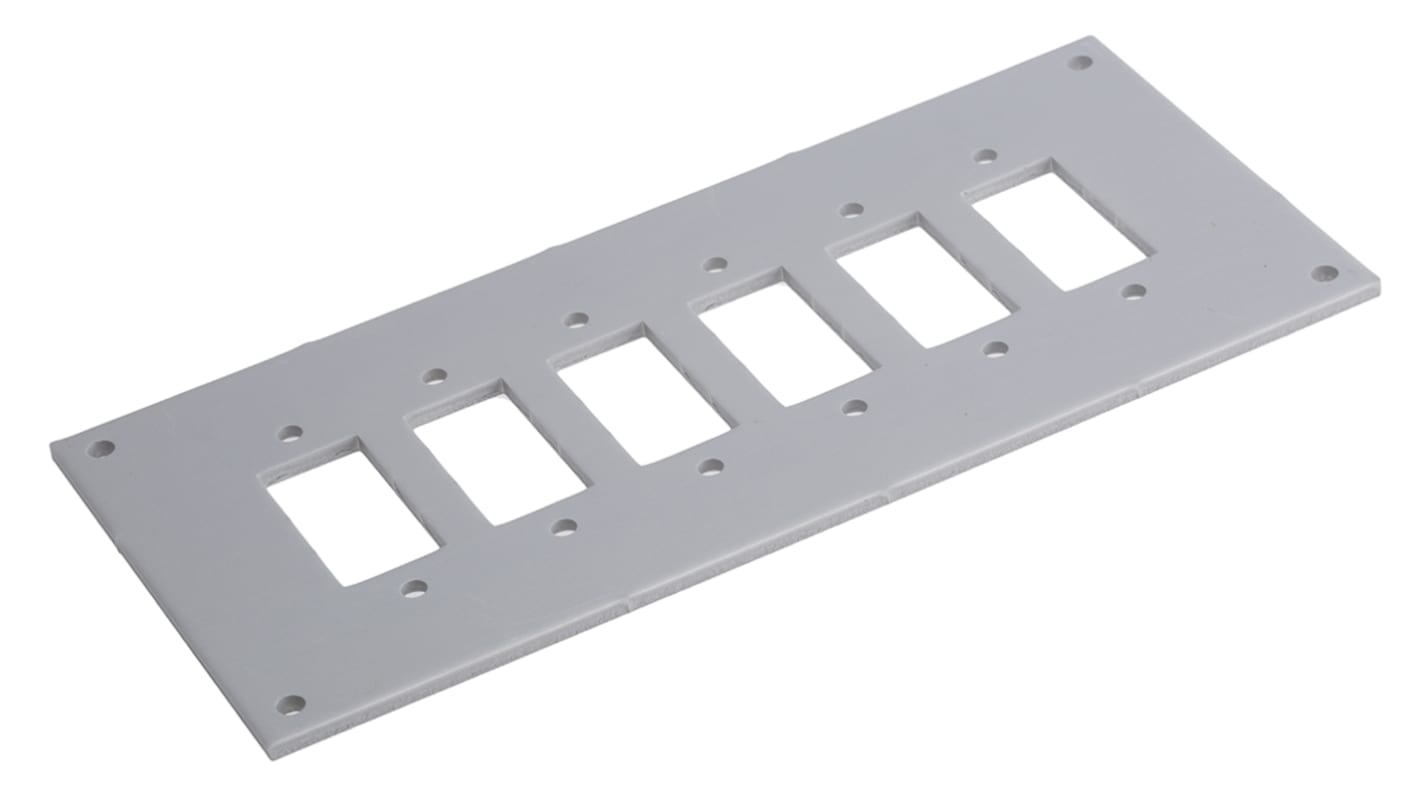 RS PRO, Standard Thermocouple Panel for Use with Up To 6 Screw In Fascia Sockets, RoHS Standard