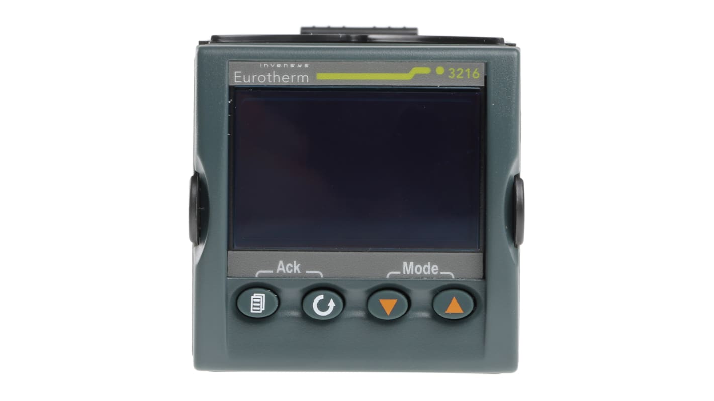 Eurotherm 3216 PID Temperature Controller, 48 x 48 (1/16 DIN)mm, 3 Output Changeover Relay, Relay, 24 V ac/dc Supply