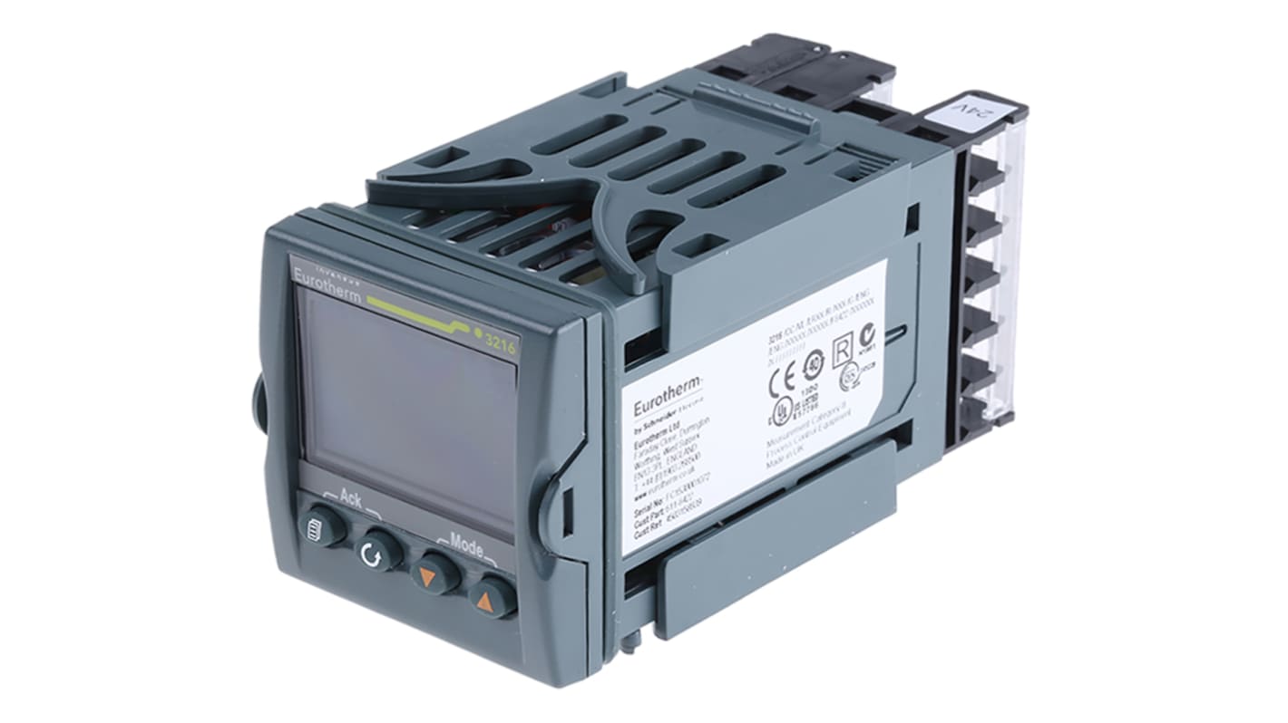 Rs-Online Termoregolatori PID Eurotherm 3216 24 V c.a. / c.c. 48 x 48 (1/16 DIN)mm 3 uscite Relè di commutazione Logico Relè