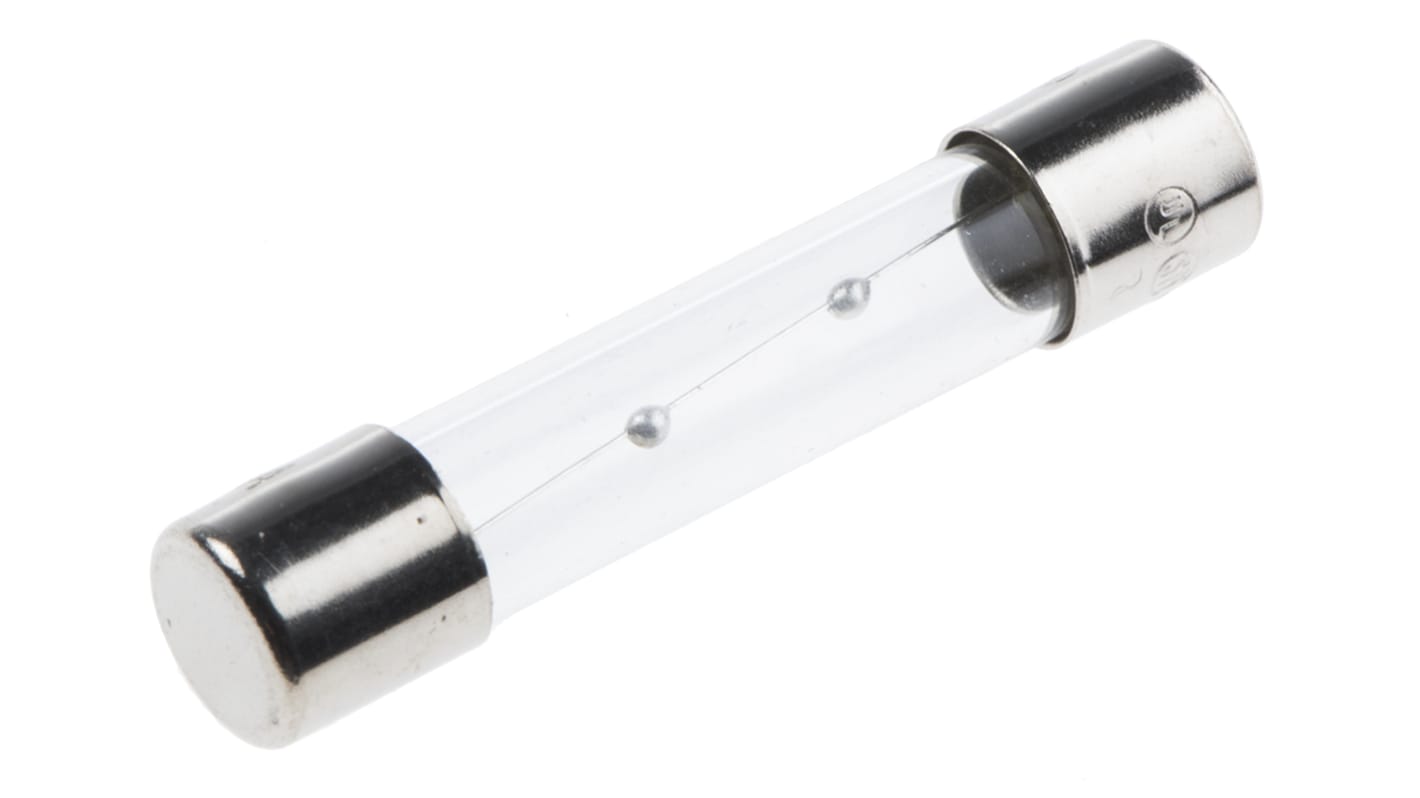 RS PRO 4A T Glass Cartridge Fuse, 6.3 x 32mm