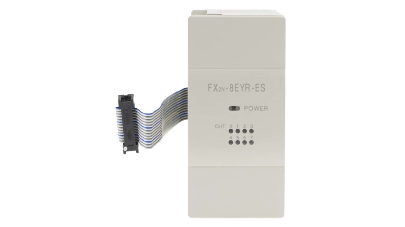 三菱電機 PLC拡張モジュール FX2N-8EYR-ES/UL PLC拡張モジュール