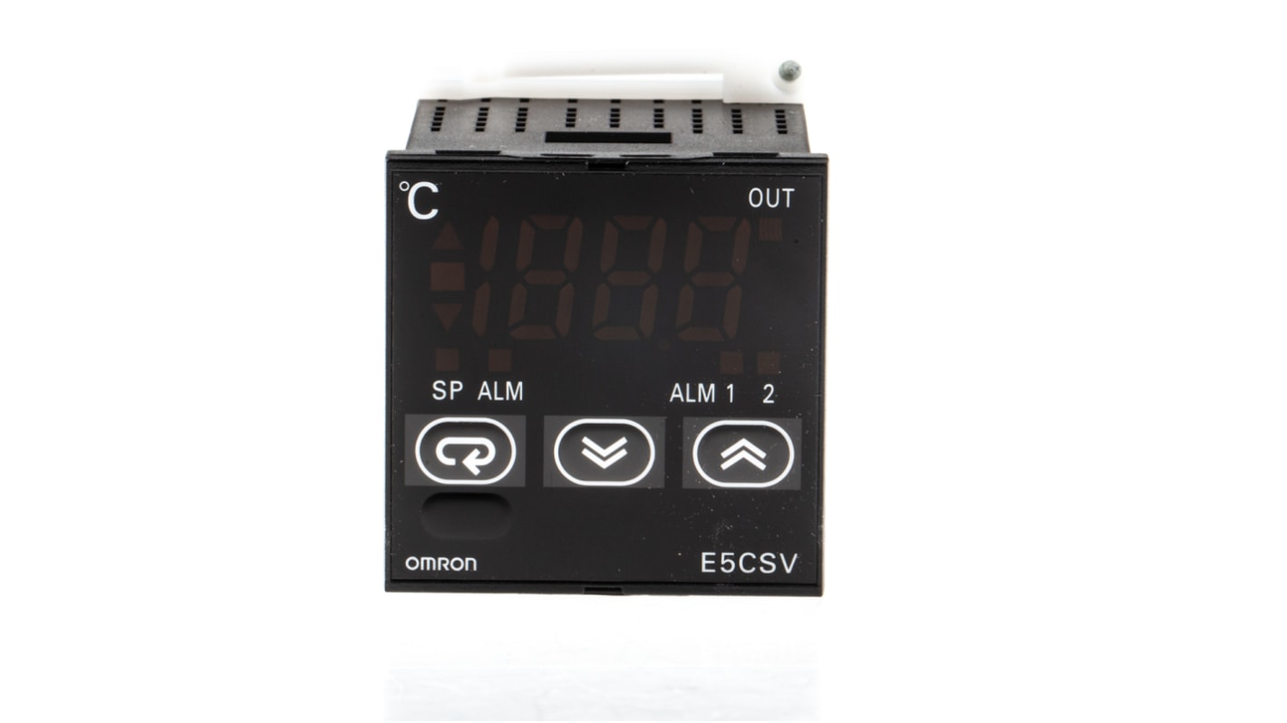 Rs-Online Termoregolatori PID Omron E5CSV 100 → 240 V c.a. 48 x 48mm 2 uscite Relè
