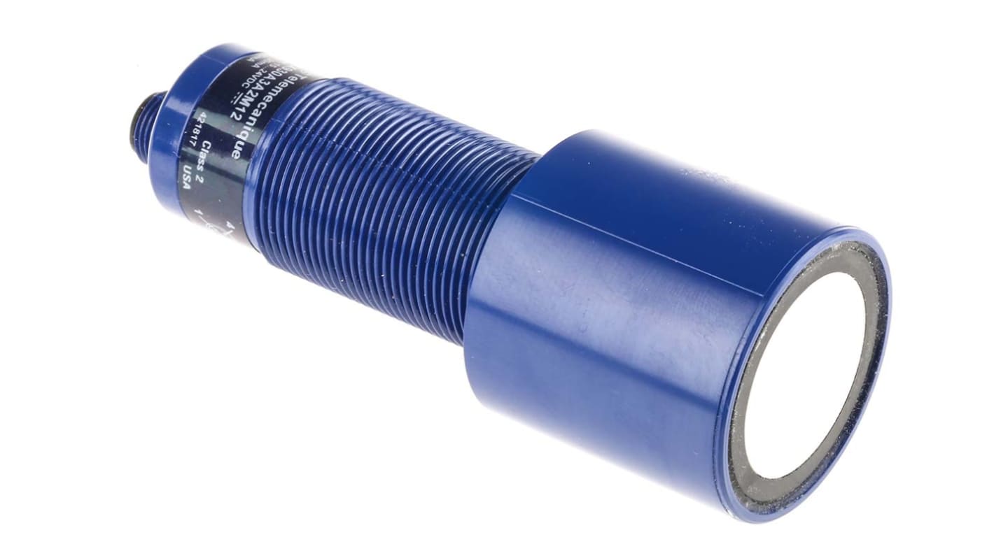 Telemecanique Sensors Ultrasonic Barrel-Style Proximity Sensor, M30 x 1.5, 300 → 8000 mm Detection, Analogue