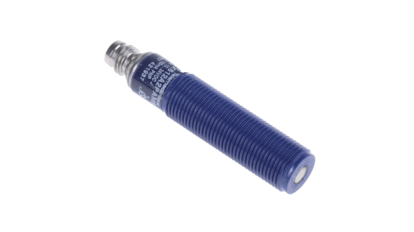 Rs-Online Sensore di prossimità Cilindro filettato Telemecanique Sensors M12 rilevamento 100 mm 12 → 24 V c.c