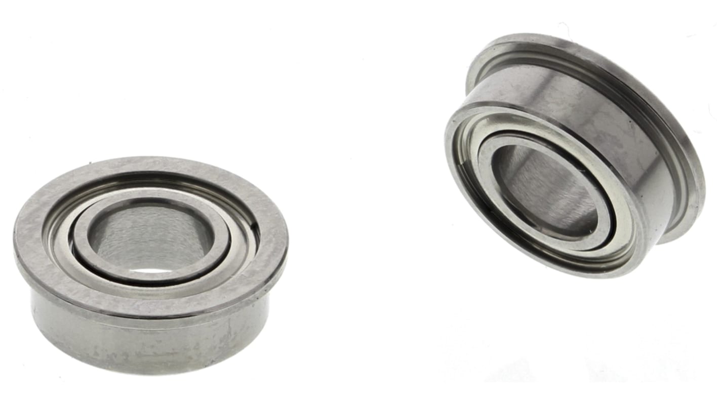 NMB DDLF-840ZZHA1P25LY121 Double Row Deep Groove Ball Bearing- Both Sides Shielded 4mm I.D, 8mm O.D