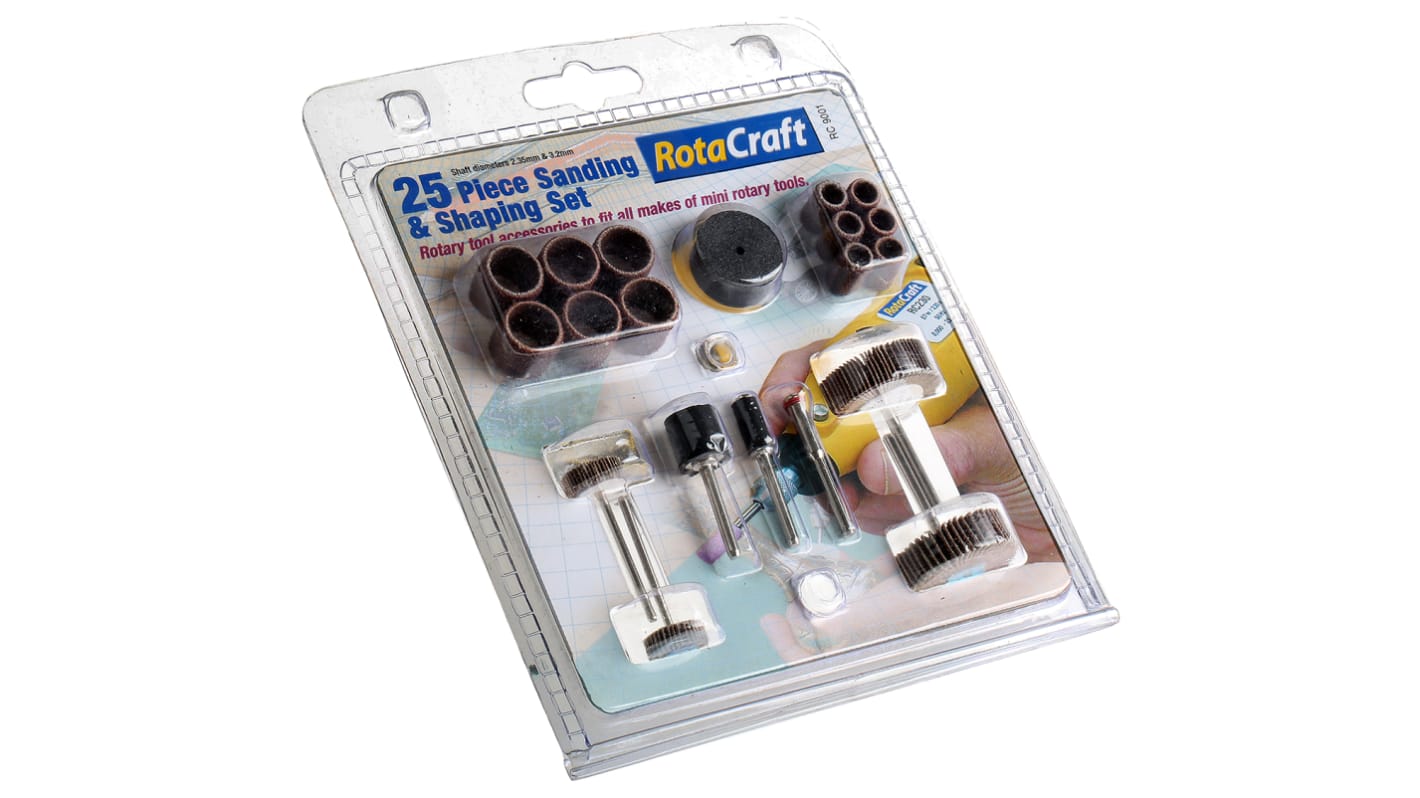 RS PRO Sanding Bit Set, for use with Dremel Tools