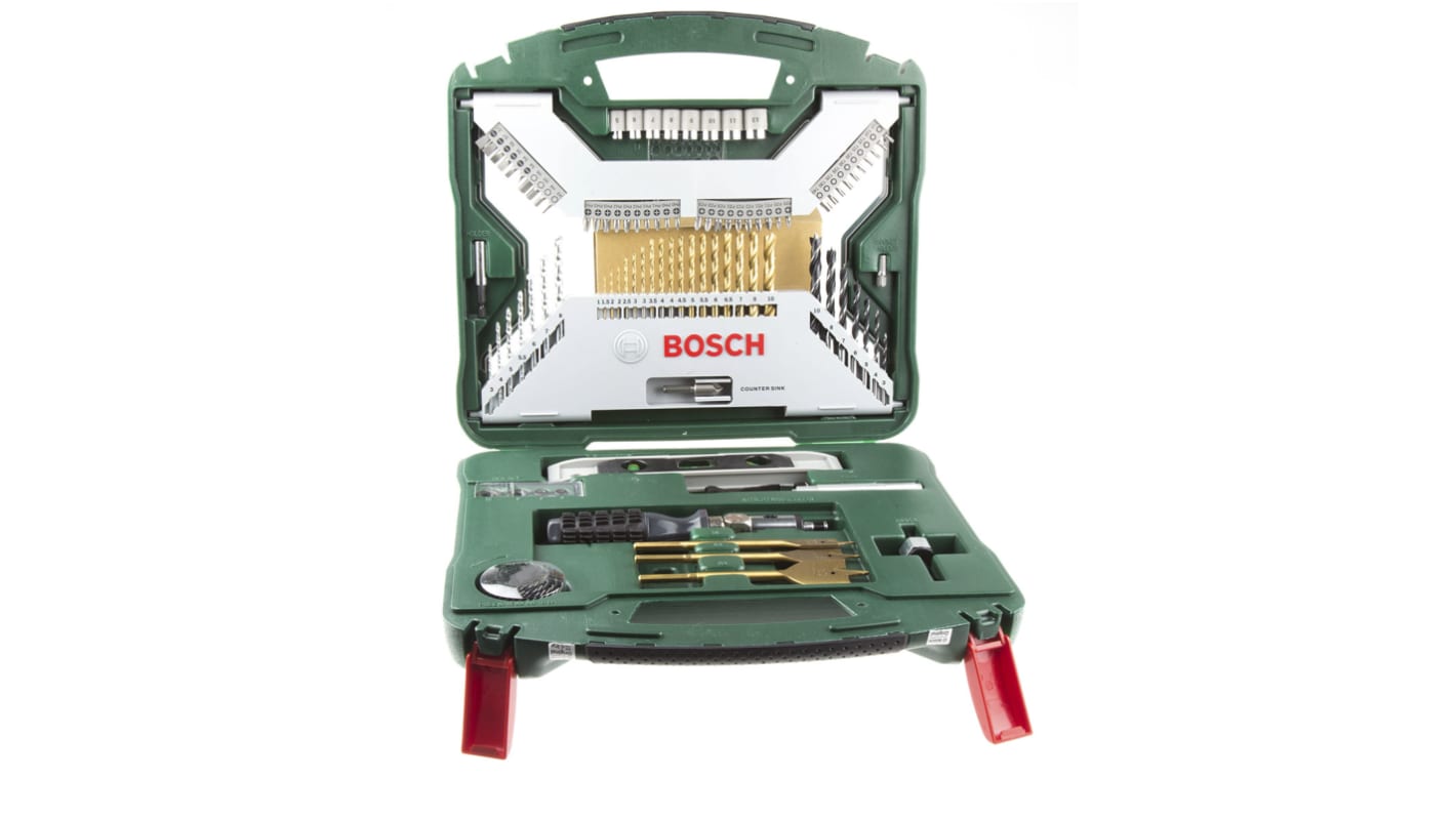 Bosch 100 piece drill bit set hotsell