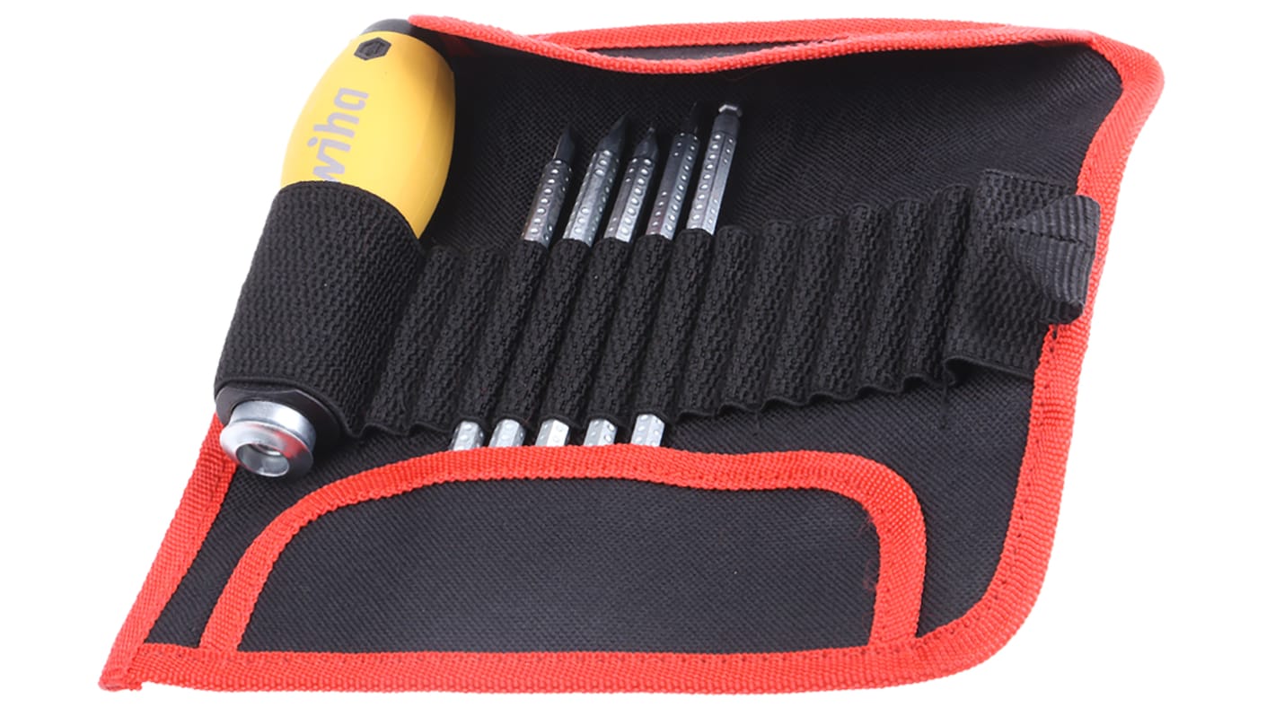 Wiha Hexagon, Phillips, Slotted Screwdriver Set, 6-Piece, ESD-Safe