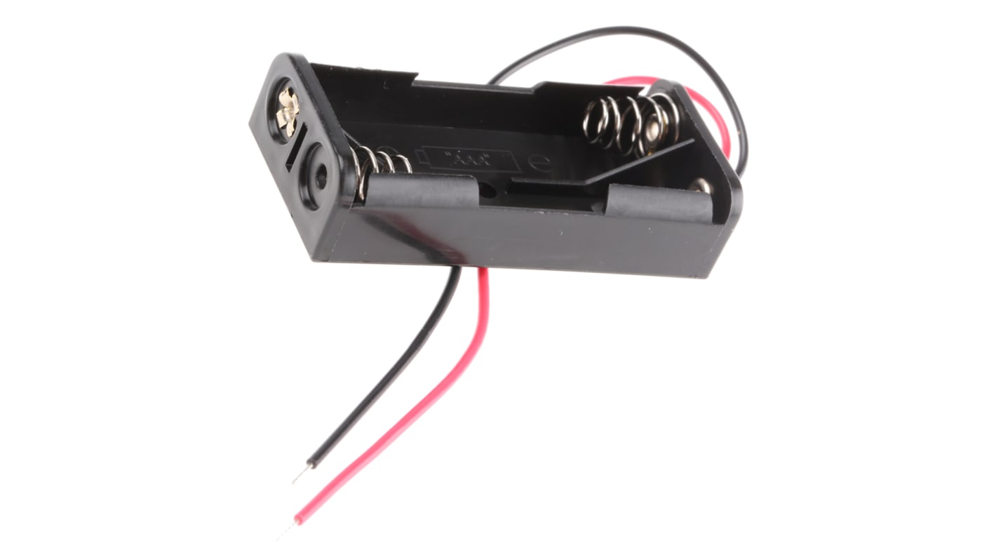 Keystone AAA Battery Holder, Coil Spring Contact