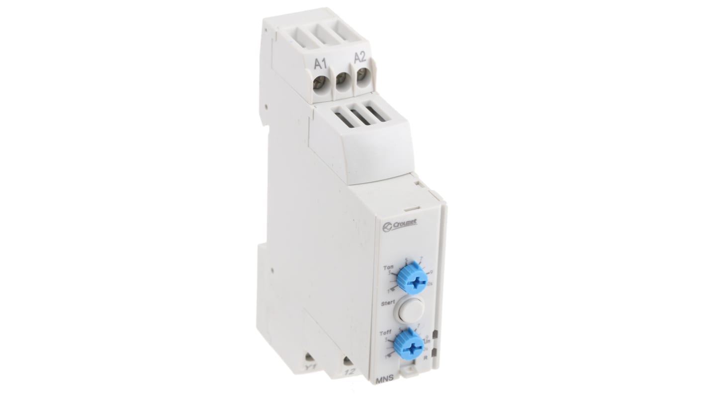 84870720 Crouzet Level Control Monitoring Relay, SPDT RS
