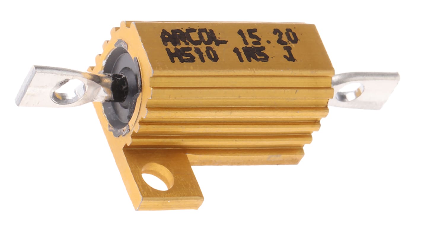 Arcol, 1.5Ω 10W Wire Wound Chassis Mount Resistor HS10 1R5 J ±5%