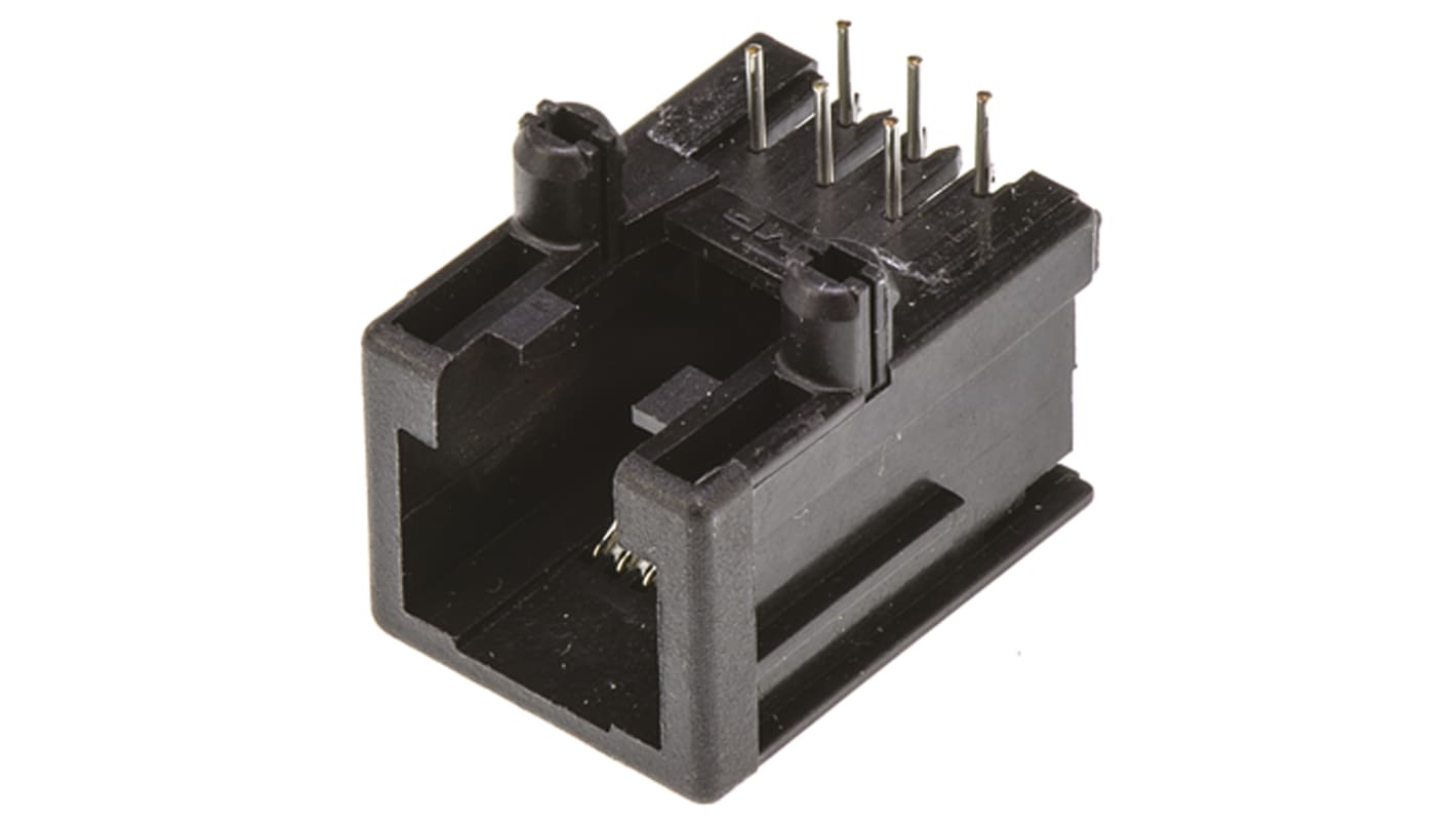 Connettore RJ25 Femmina TE Connectivity Cat3, 6P/6C vie, Montaggio con foro passante