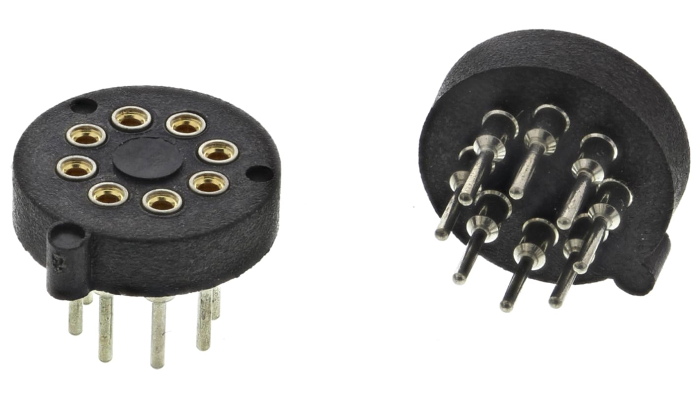 E-TEC IC-sokkel, 8-Polet, Hun, husmateriale: PBT