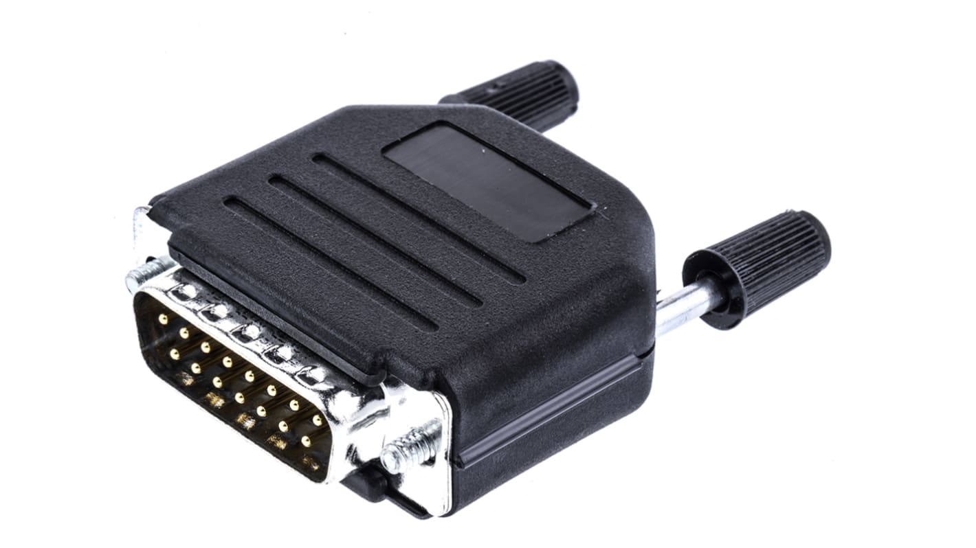 Amphenol Communications Solutions D-ST 15 Way Cable Mount D-sub Connector Plug