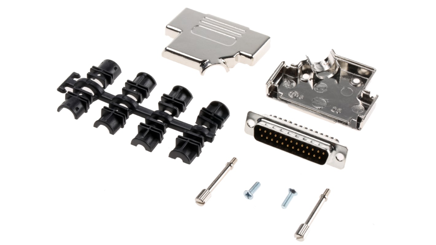 Amphenol Communications Solutions D-ST 25 Way Cable Mount D-sub Connector Plug