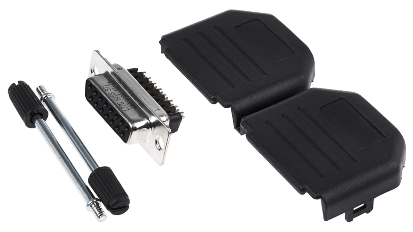 Amphenol Communications Solutions D-ST 15 Way Cable Mount D-sub Connector Socket