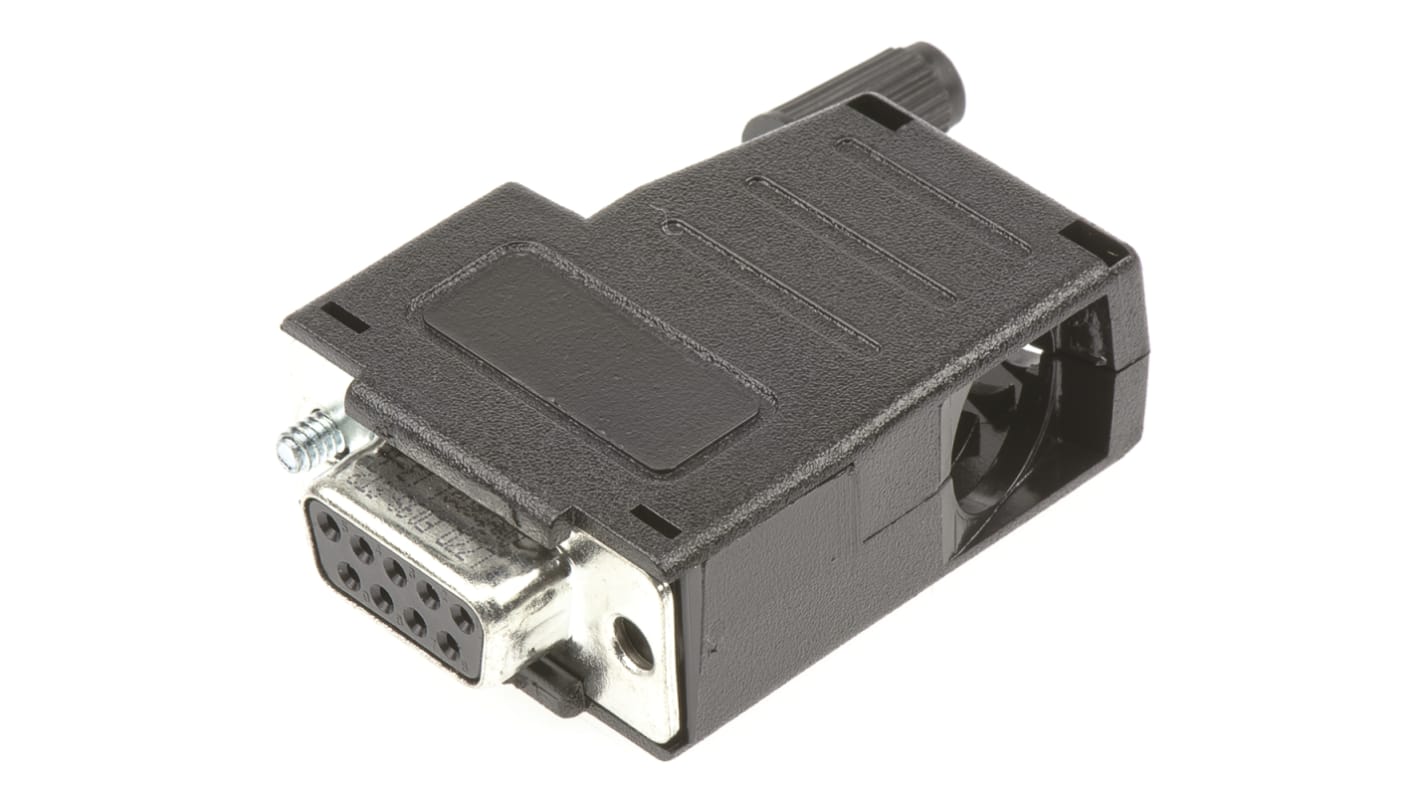 Amphenol ICC 9 Way Panel Mount D-sub Connector Socket