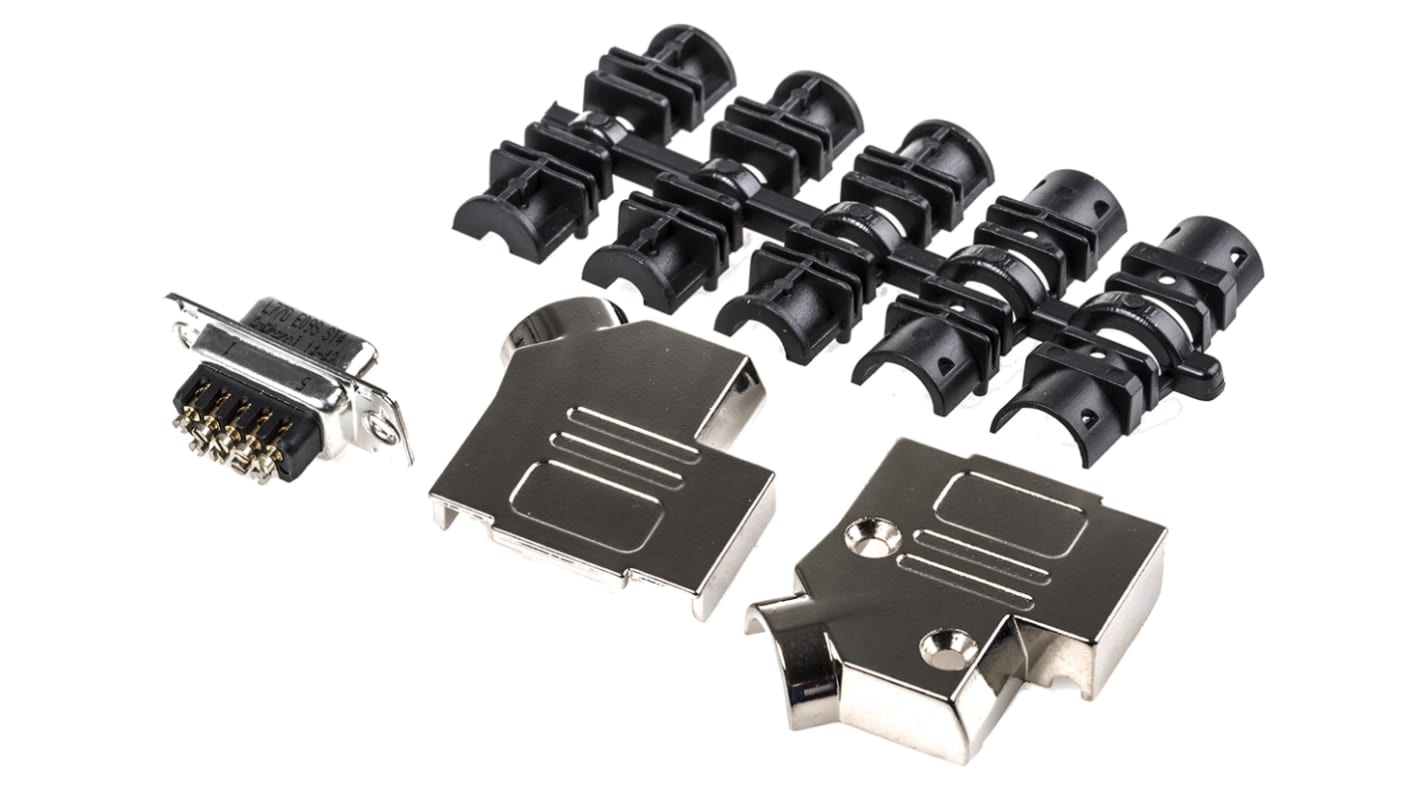Amphenol Communications Solutions 9 Way Panel Mount D-sub Connector Socket