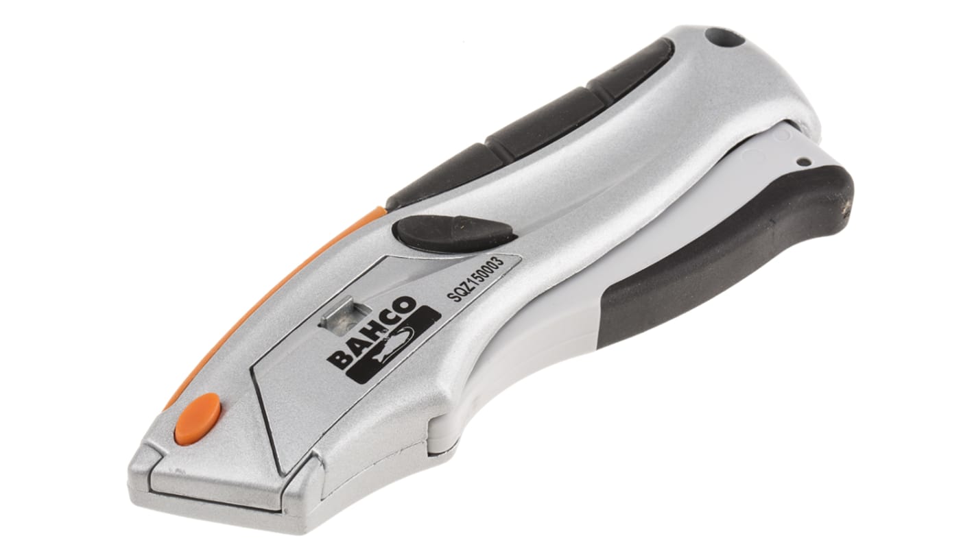 Bahco Safety Knife with Straight Blade, Retractable