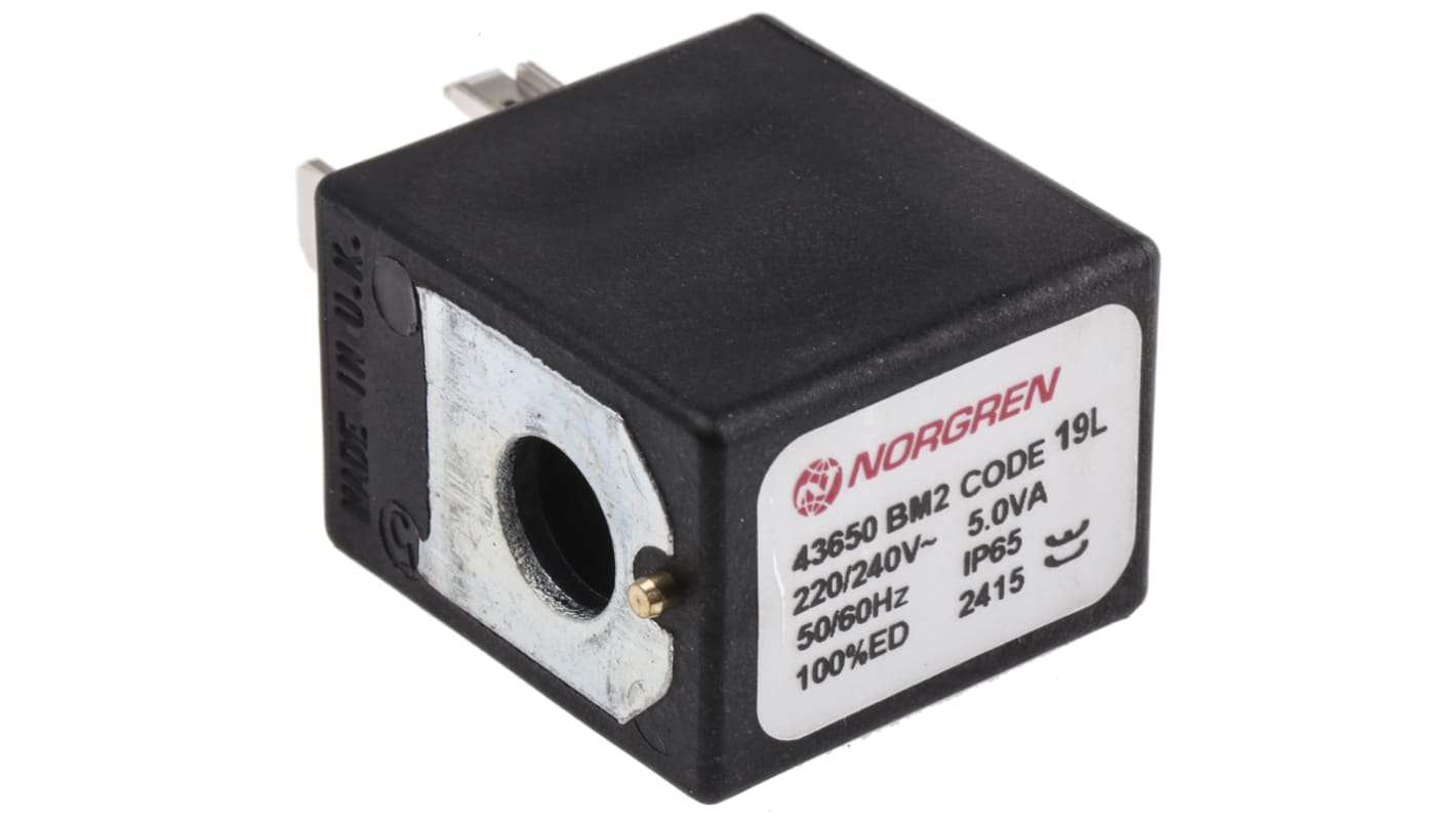 Norgren 220/240 V ac Solenoid Valve Coil