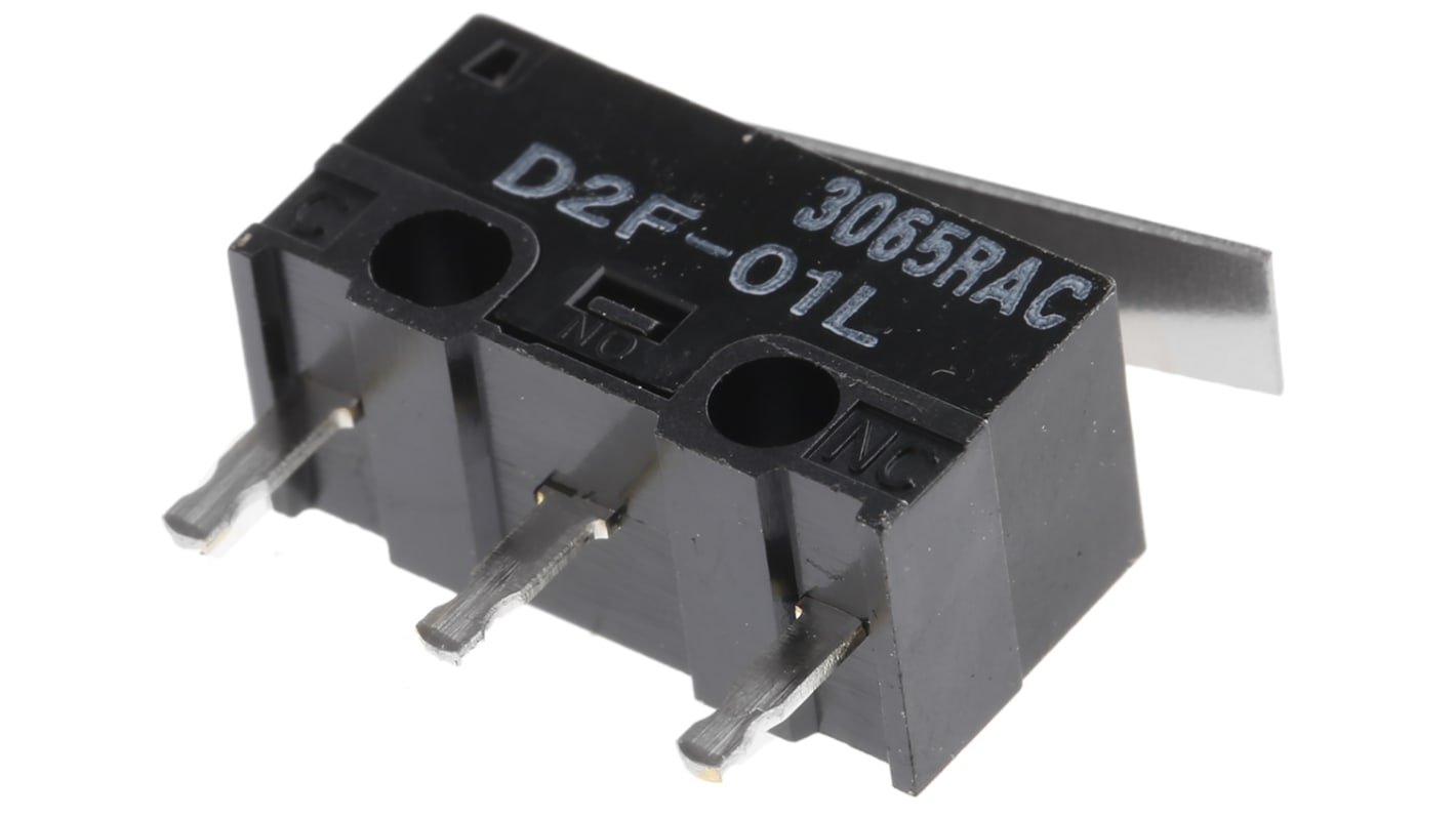 Łącznik Micro z dźwignią Omron SPDT IP40
