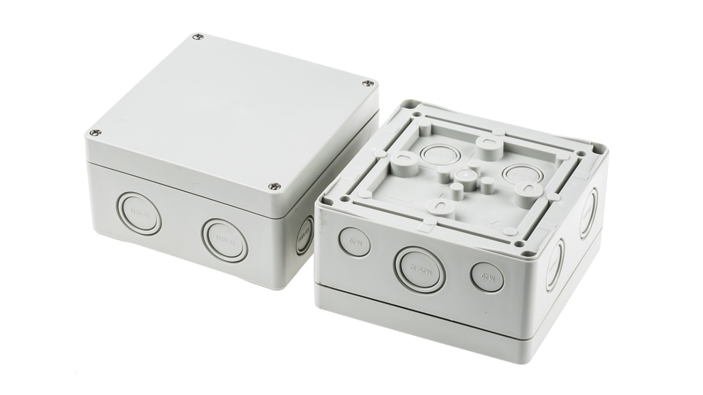 Spelsberg Abox Series Junction Box, IP65, 5 Terminals, 140 x 140 x 79mm