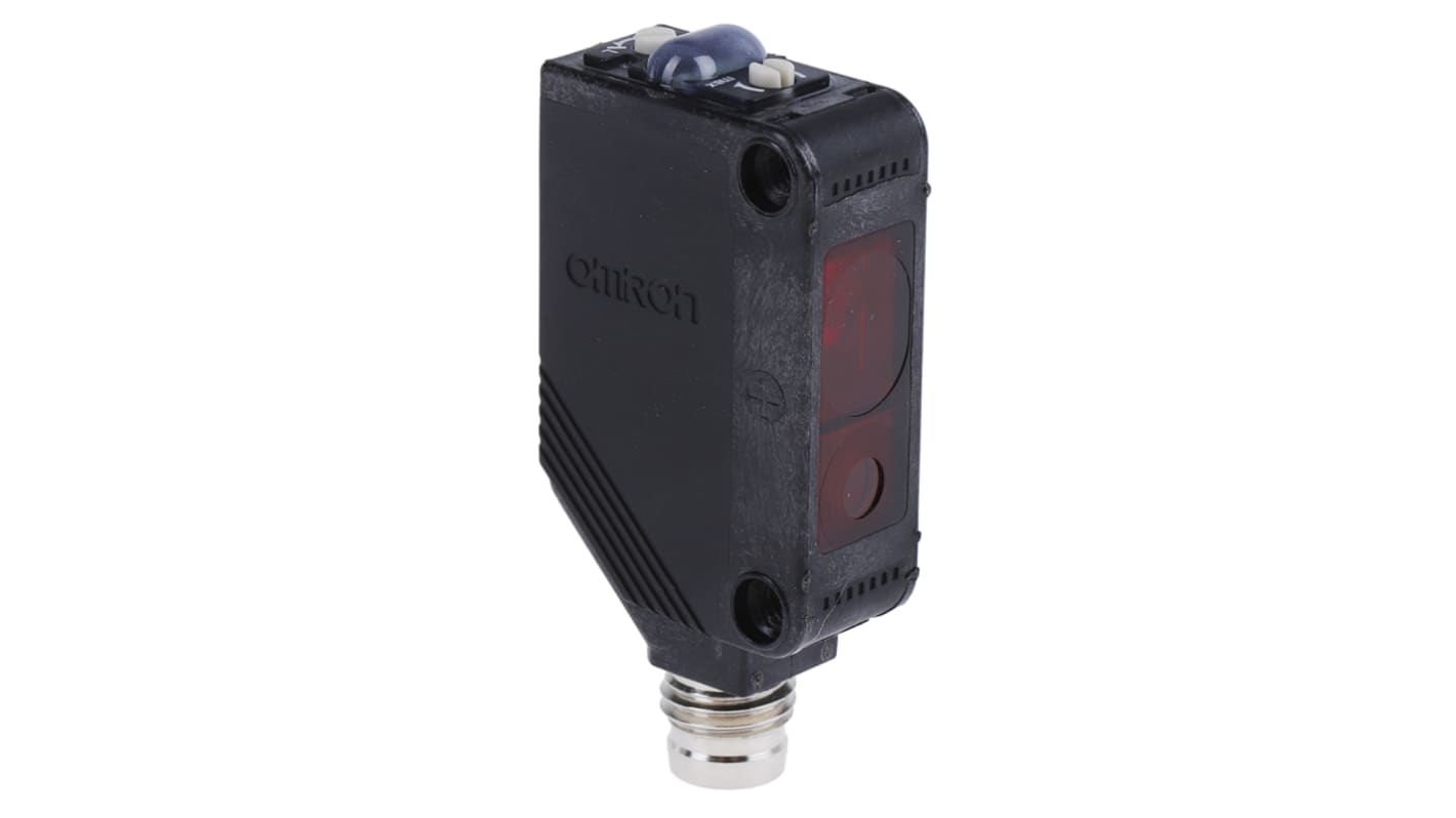 Rs-Online Sensore fotoelettrico Rettangolare Omron a soppressione di sfondo rilevamento 20 mm → 300 mm uscita PNP