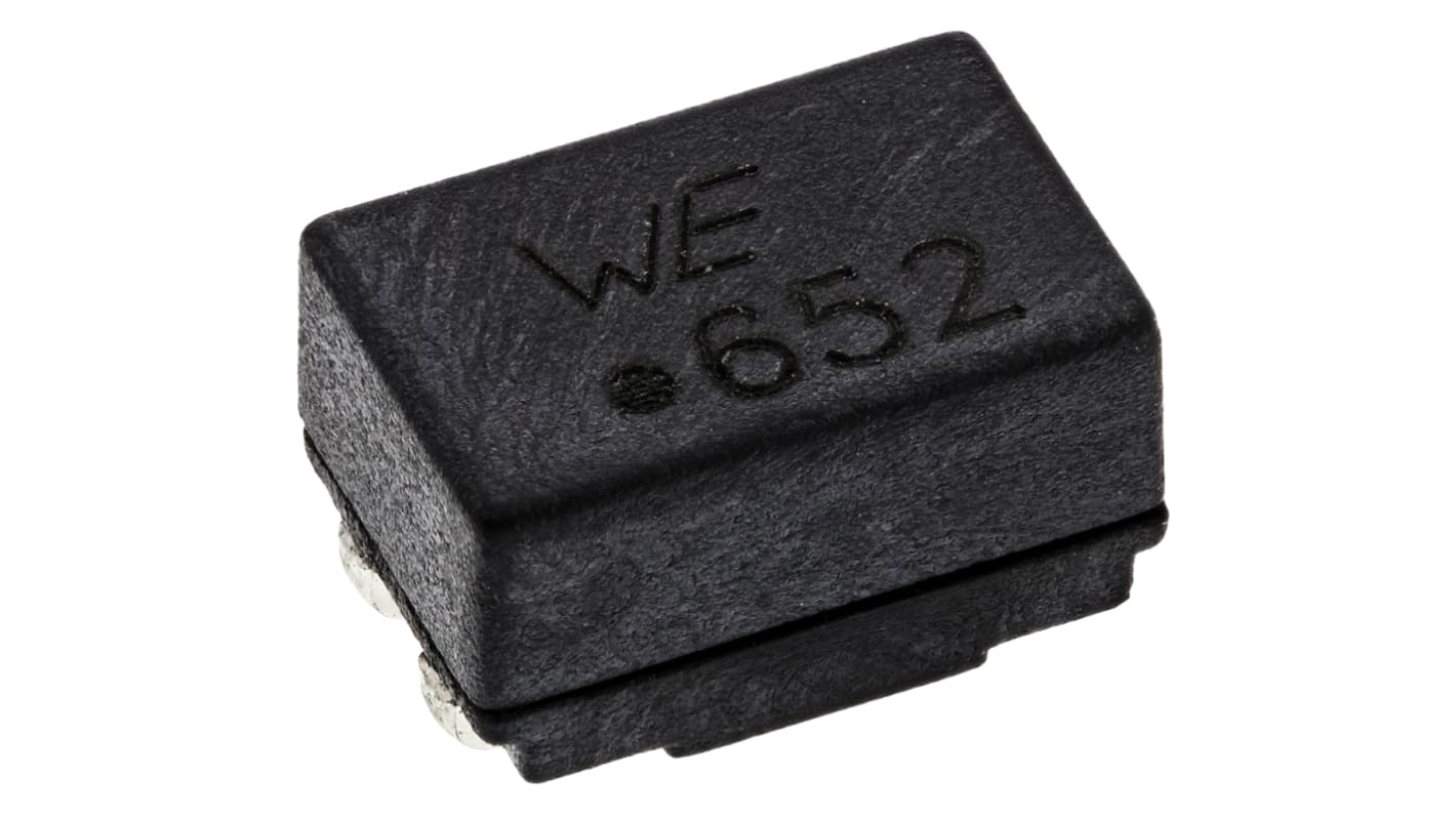 Filtro de línea de modo común SMD Wurth, 6,5 μH, ±50%, núcleo de Ferrita, 400mA Idc, Serie WE-SL2