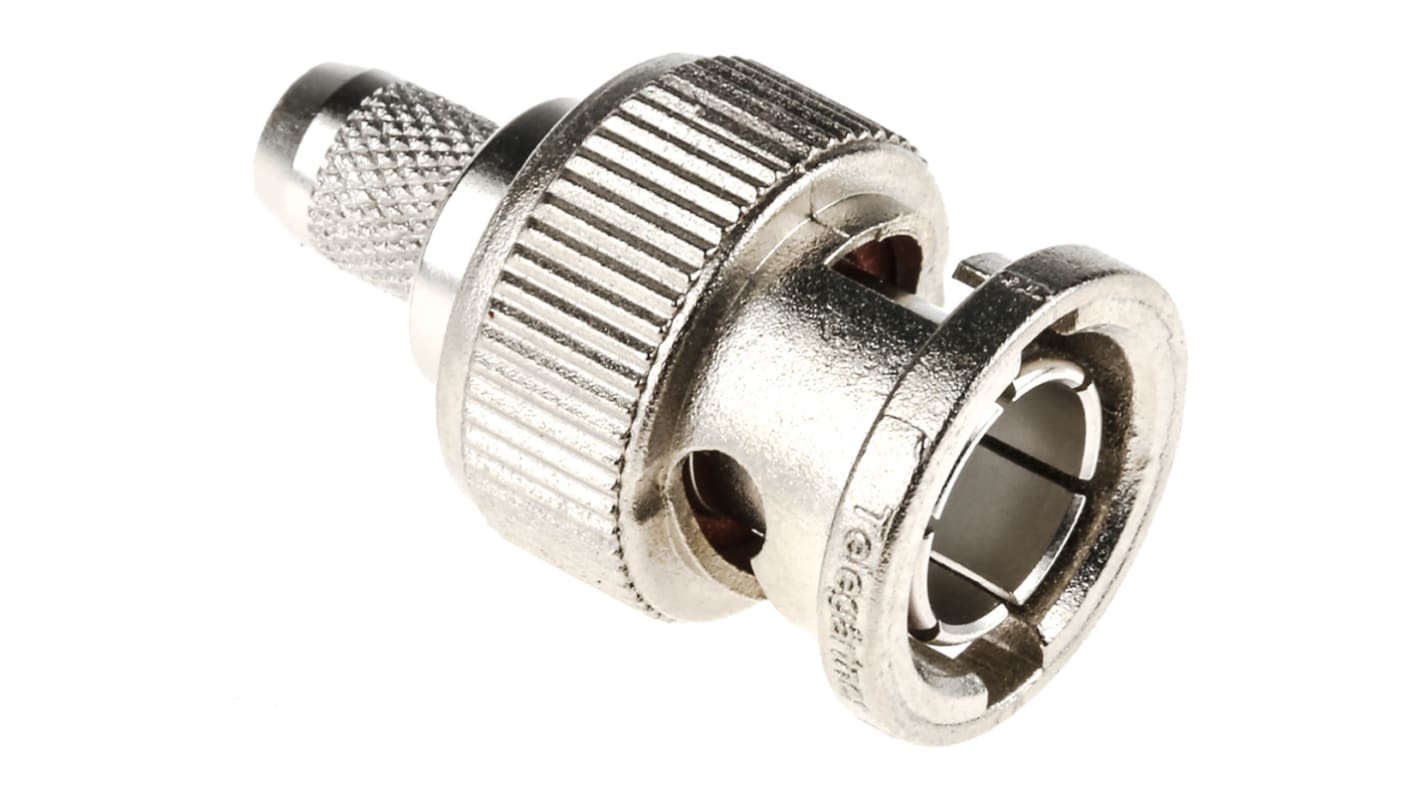 Telegartner, Plug Cable Mount BNC Connector, 75Ω, Crimp Termination,  Straight Body