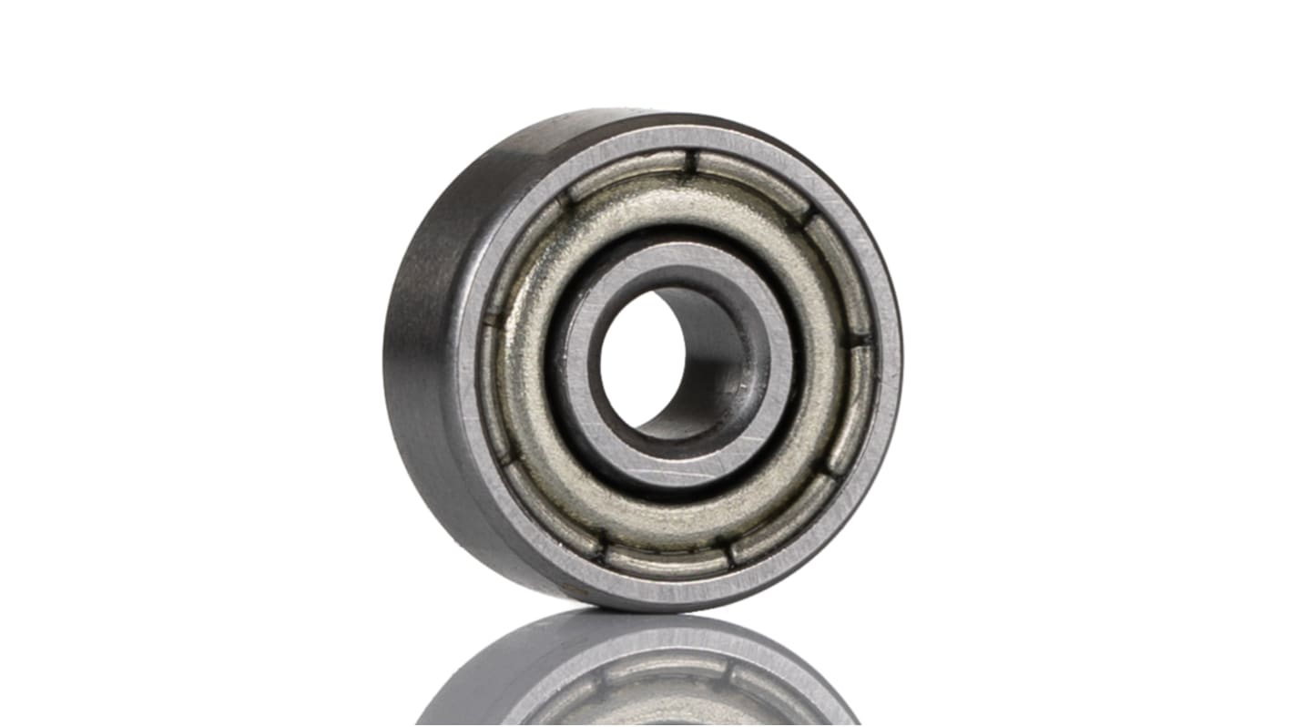 RS PRO 623-2Z Single Row Deep Groove Ball Bearing- Both Sides Shielded 3mm I.D, 10mm O.D