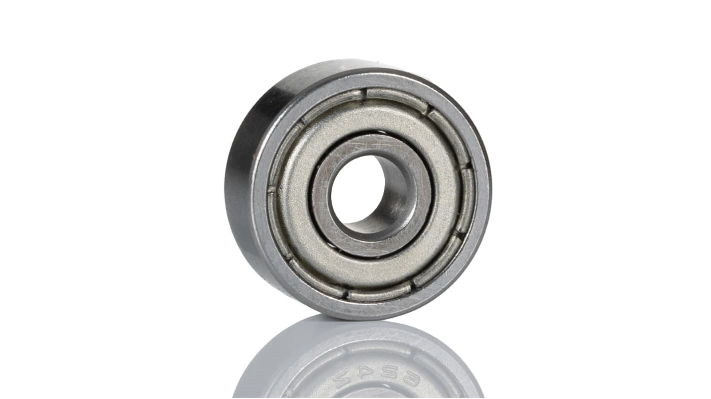 RS PRO 6000-2Z Single Row Deep Groove Ball Bearing- Both Sides Shielded 10mm I.D, 26mm O.D