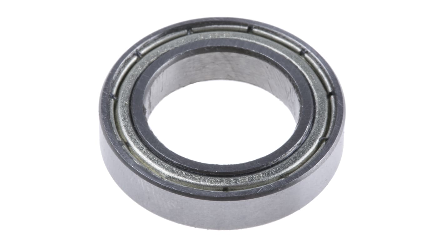 RS PRO 6802-2Z Single Row Deep Groove Ball Bearing- Both Sides Shielded 15mm I.D, 24mm O.D