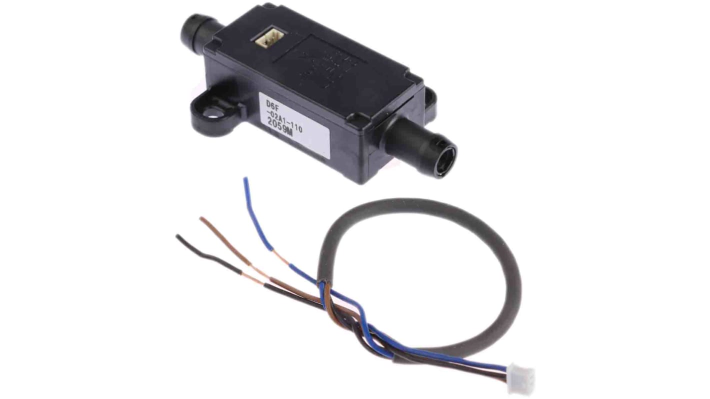 Omron Massendurchflussregler, 10,8 → 26,4 V dc 0 → 2 l/min, Analog Ausgang, Anschluss Kabel