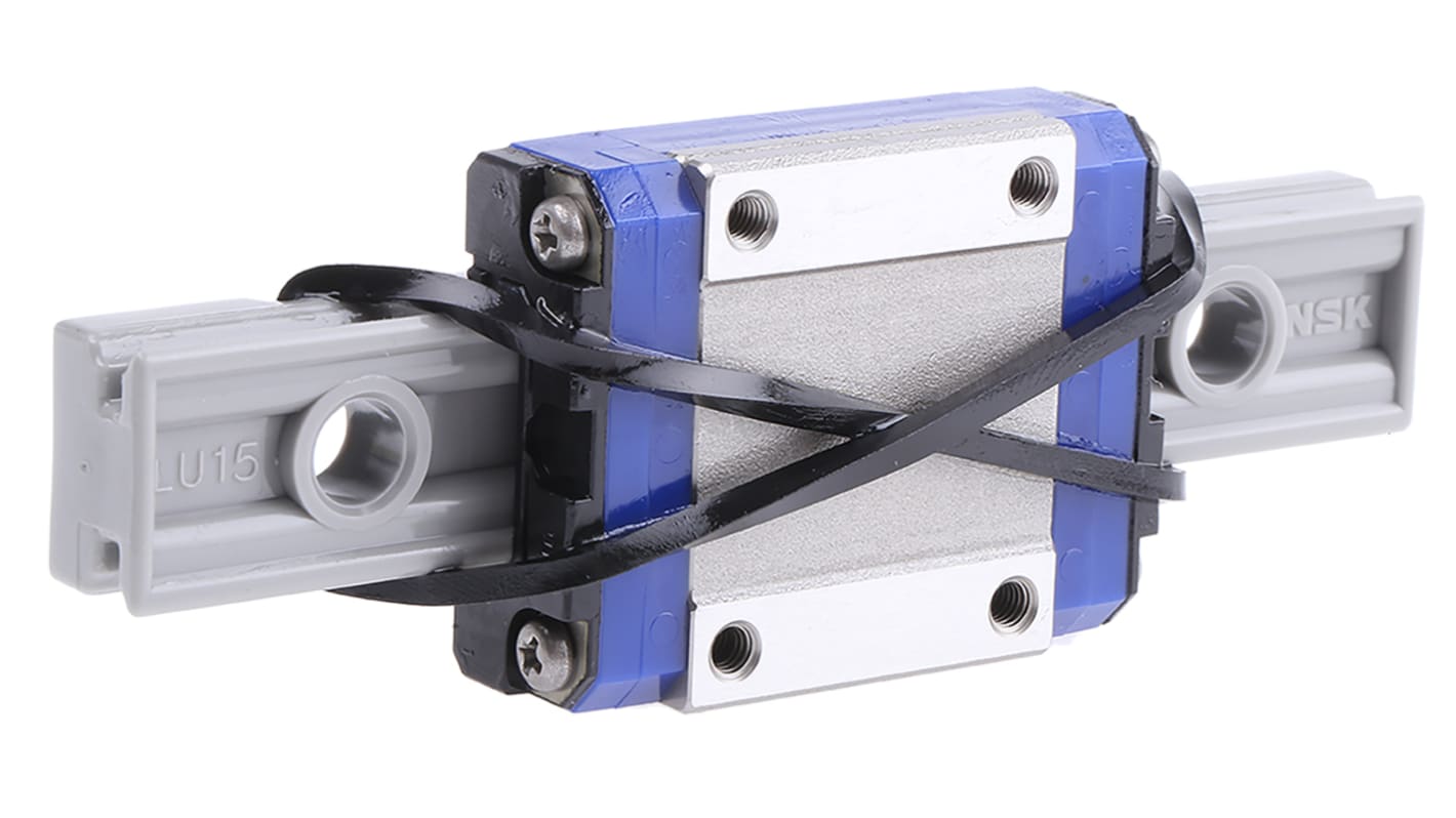 NSK Linear Guide Carriage PU, 5550N Dynamic Load, 15mm Rail Width