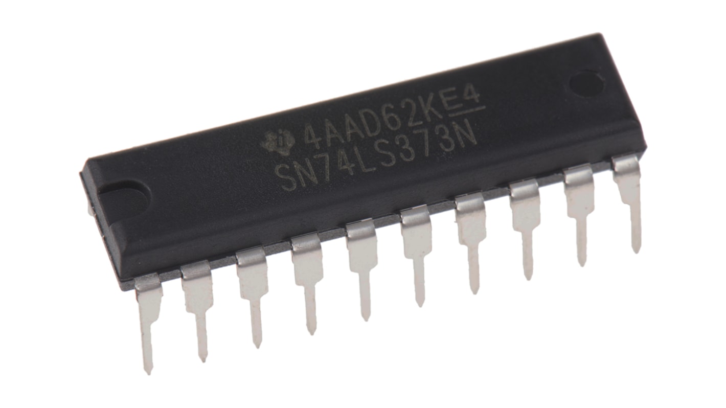 Texas Instruments D锁存器, LS逻辑, 20p, 8Bit, PDIP, 三态输出