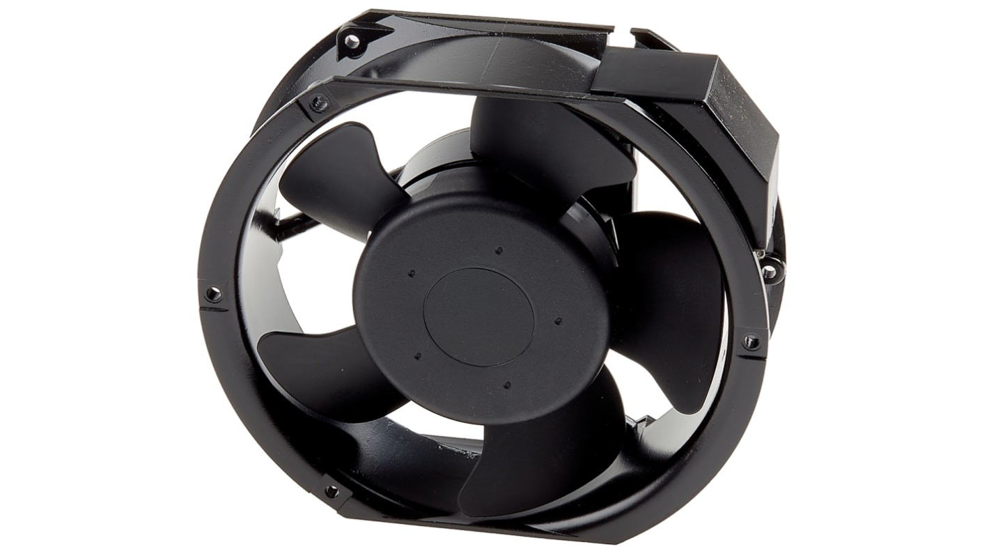 RS PRO Axial Fan, 115 V ac, AC Operation, 399.3m³/h, 35W, 300mA Max, 172 x 150mm