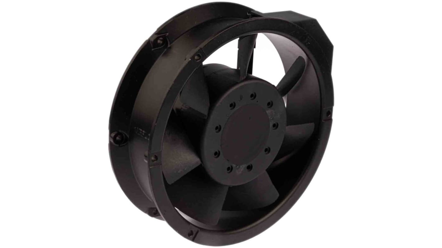 RS PRO Axial Fan, 230 V ac, AC Operation, 399.3m³/h, 35W, 220mA Max, 172 x 51mm