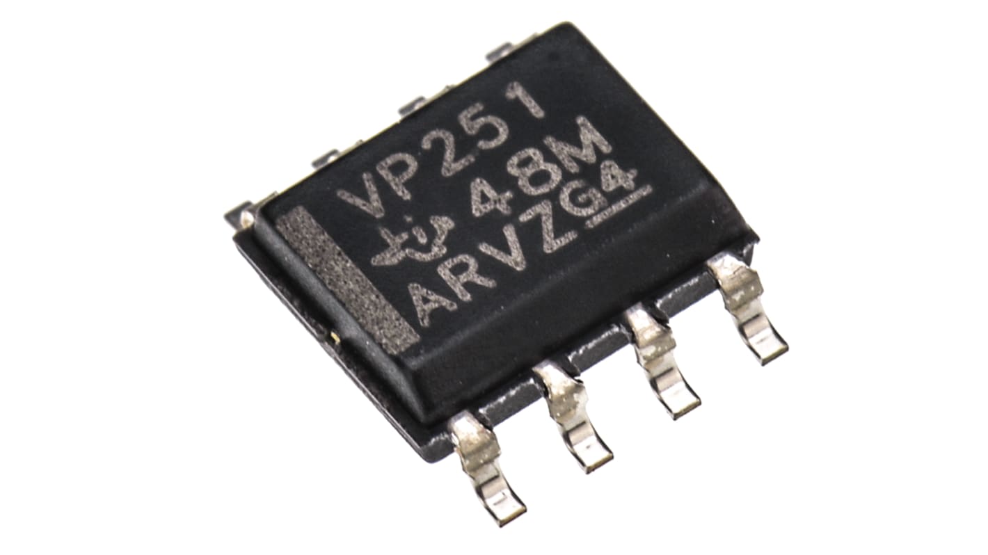 Texas Instruments SN65HVD251D, CAN Transceiver 1Mbps ISO 11898, 8-Pin SOIC