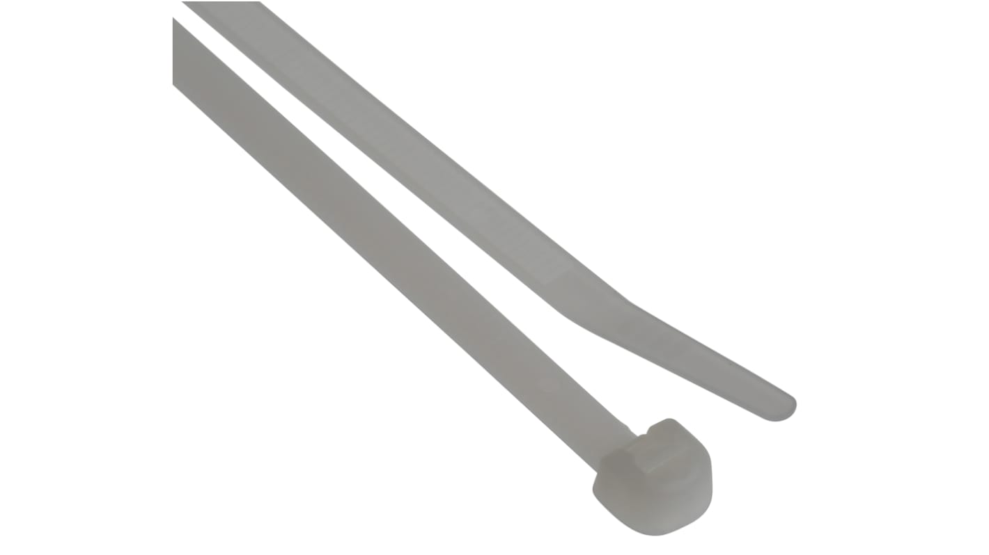 Legrand Cable Tie, 140mm x 3.5 mm, Natural Nylon, Pk-100