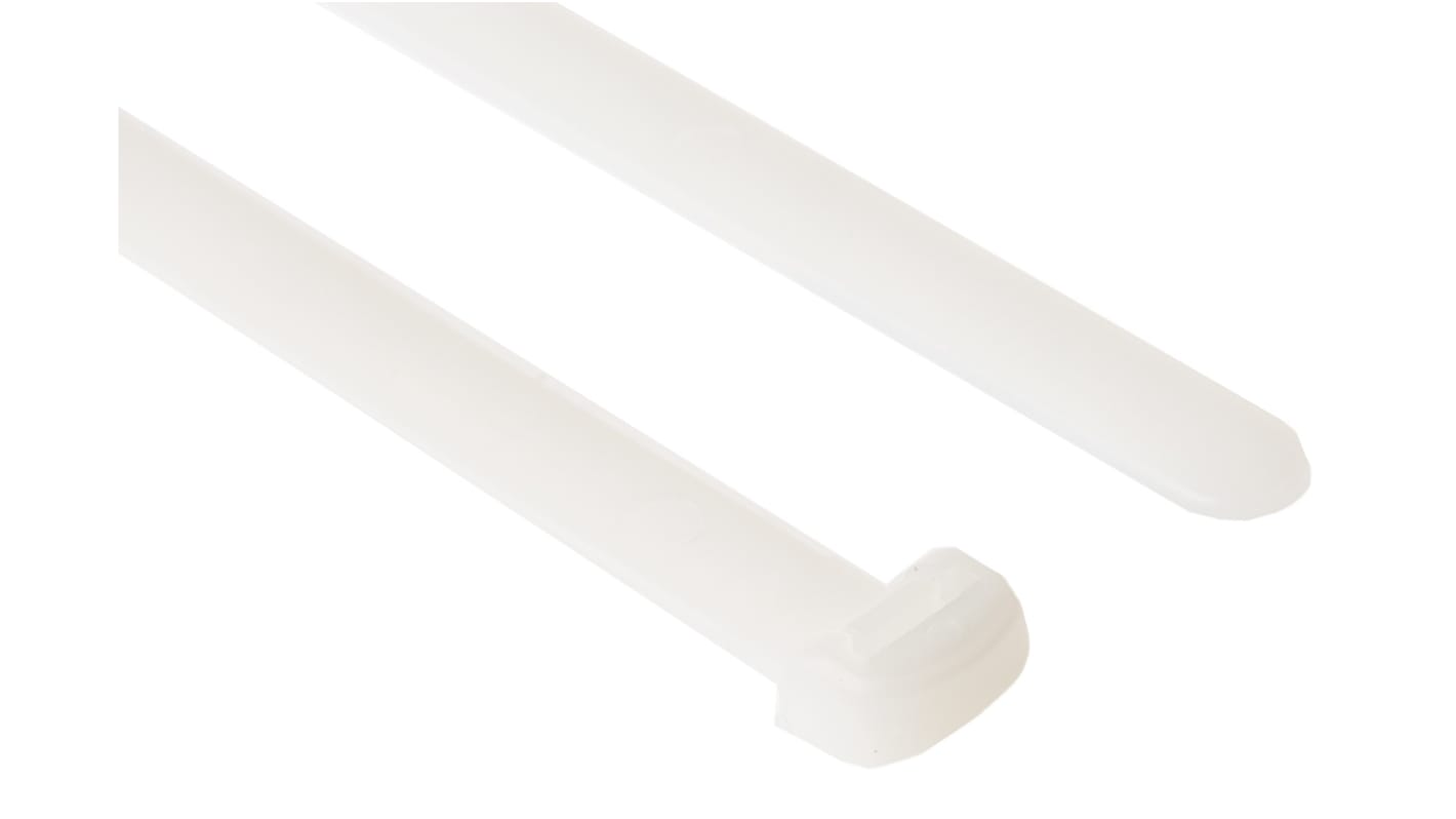 Legrand Cable Tie, 360mm x 7.6 mm, Natural Nylon, Pk-100