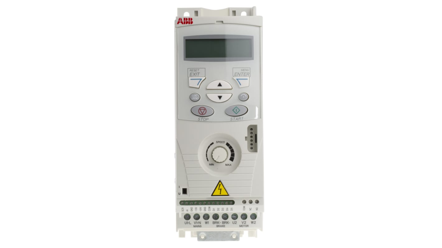 ABB インバータ ACS150, 480 V ac 0.37 kW ACS150-03E-01A2-4 ACモータ