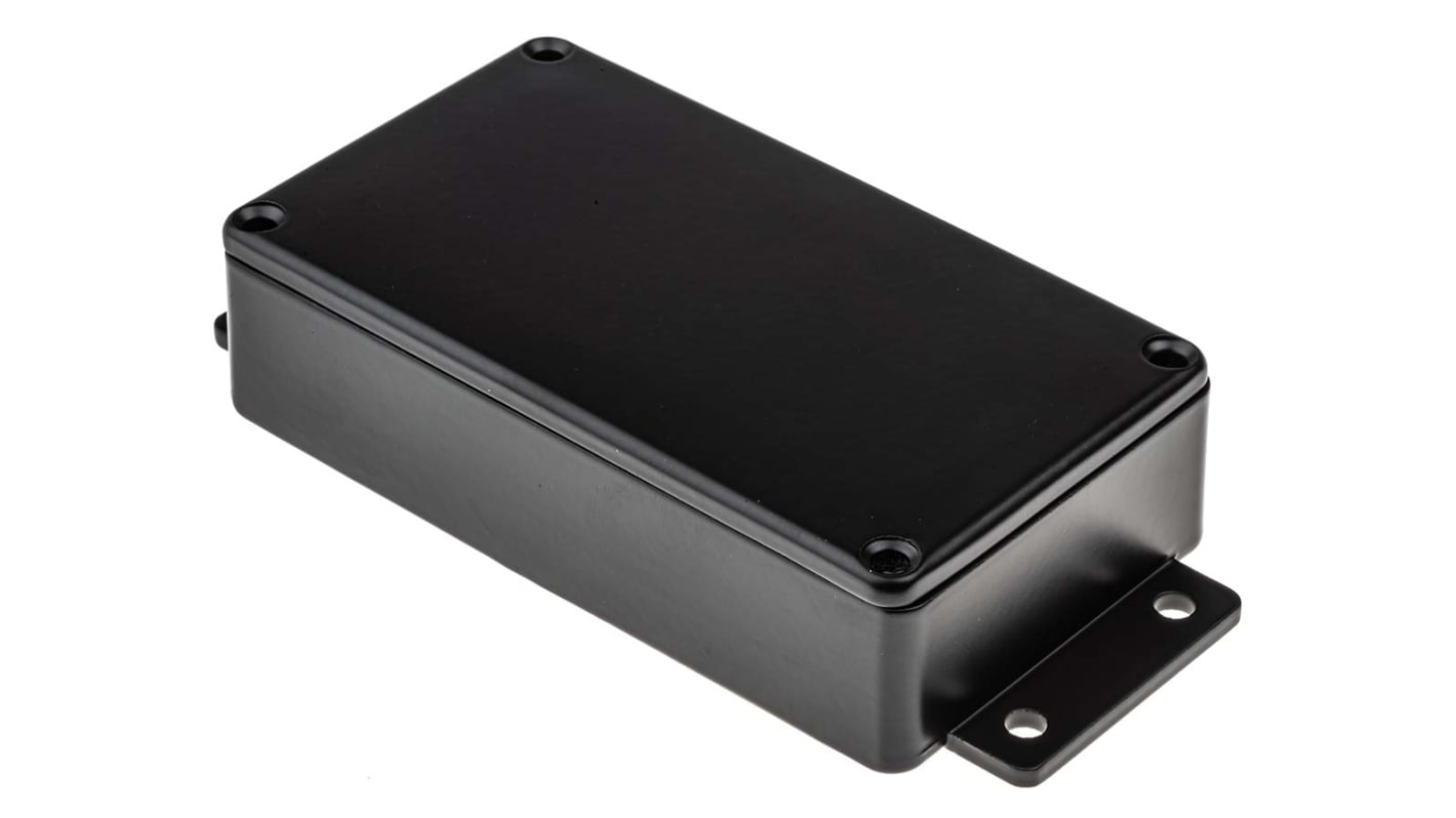 Contenitore RS PRO in Alluminio pressofuso 139.7 x 63.8 x 30mm, col. Nero, IP66, schermato