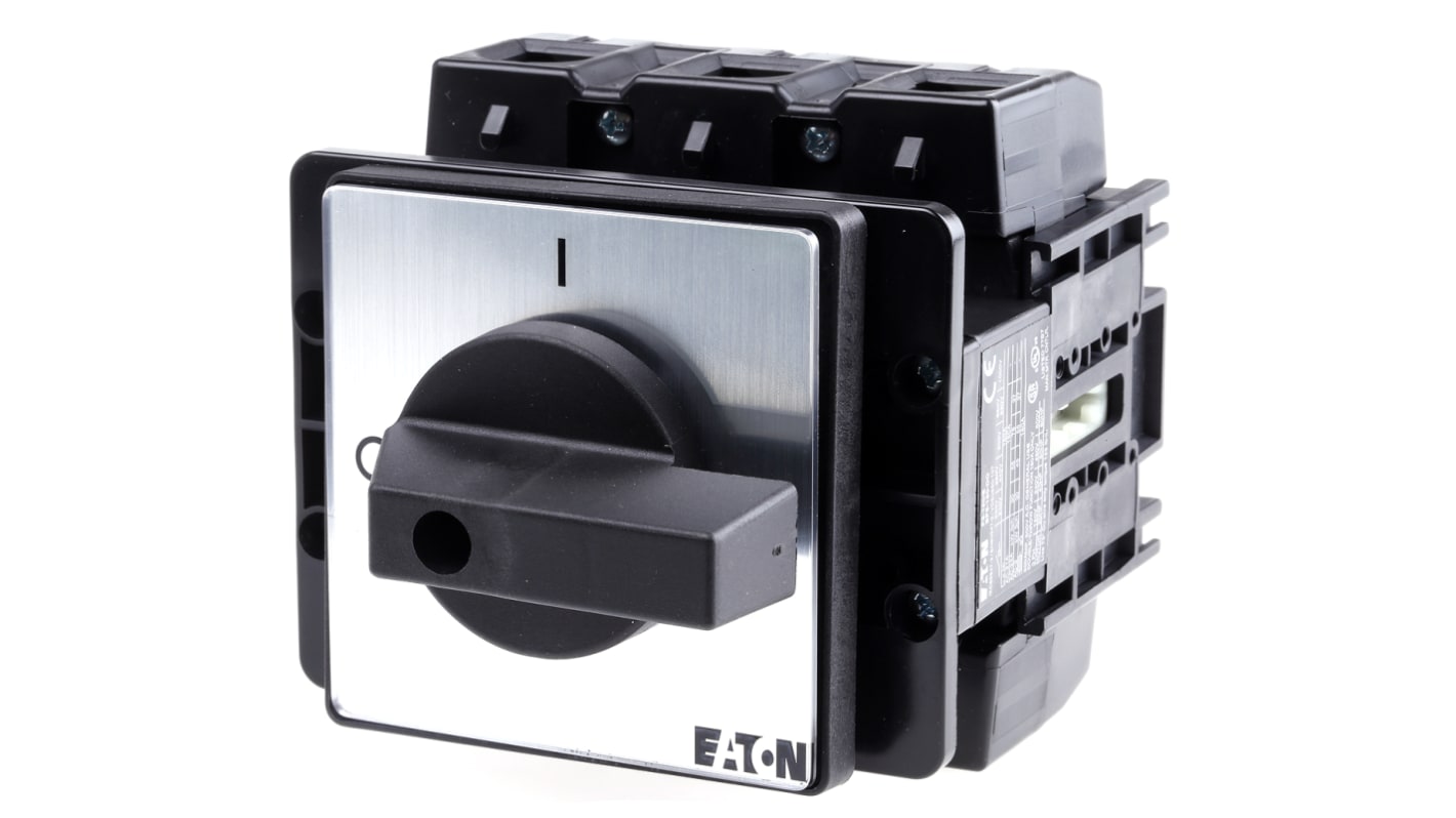 Eaton 3P Pole Panel Mount Isolator Switch - 160A Maximum Current, 55kW Power Rating, IP65
