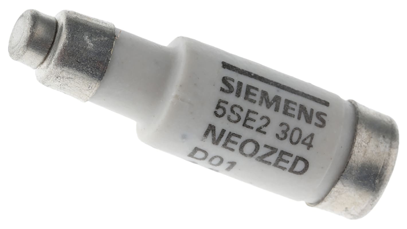 Siemens 4A D01 Neozed Fuse, gG, 400V ac