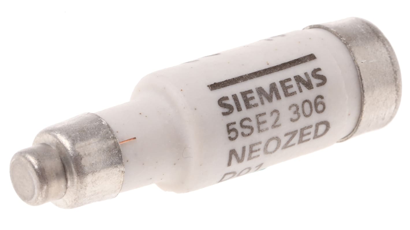 Fusible neozed Siemens, 5SE2306, 6A, D01, gG 400V ac