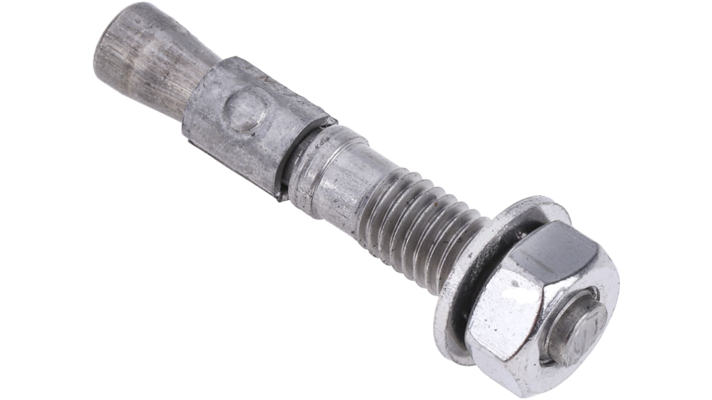 RS PRO Stainless Steel Bolt Anchor M8 x 50mm, 8mm Fixing Hole